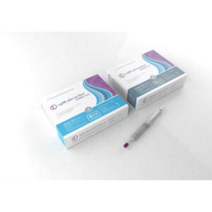 OptiLube Active CHG Free katetergel med lidokain – pakker og sprøjte