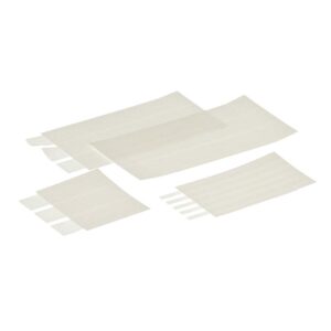 Forstærkede hvide sårlukningsstrips i forskellige størrelser – non-woven steril tape til sårkanter