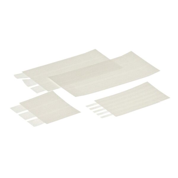 Forstærkede hvide sårlukningsstrips i forskellige størrelser – non-woven steril tape til sårkanter