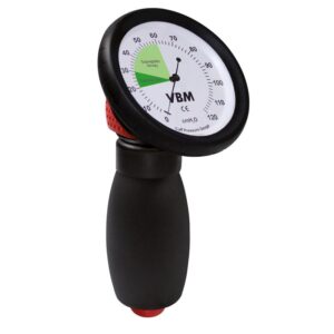 Analog cuff trykmåler med manometer og håndpumpe til måling af cufftryk på trachealtuber og supraglottiske luftvejsenheder