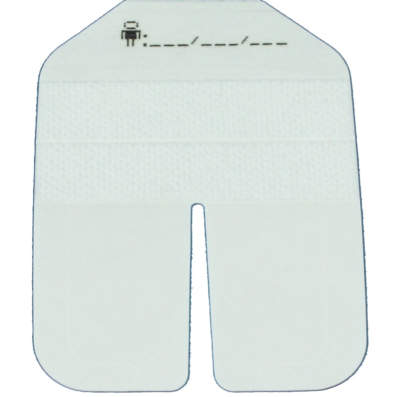 IV-fiksering 7 x 8,5 cm med kantsystem – sikker og hudvenlig fastholdelse