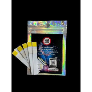 Test din drink - strips til test af GHB ketamine cocaine og scopolamine i drinks